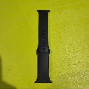 Apple Black Smartwatch Band. Size M/L. Sport Band.